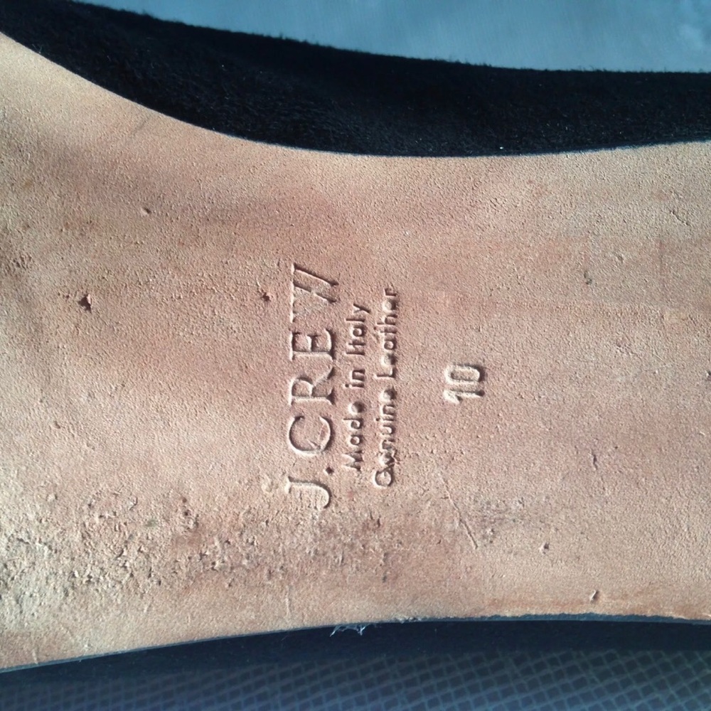 J.Crew black suede Darby loafer - Picture 6 of 8